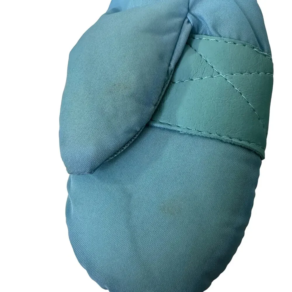 Vintage Walt Disney Mickey Mouse Mittens Baby 0-2‎ Infant Blue Just4Kids